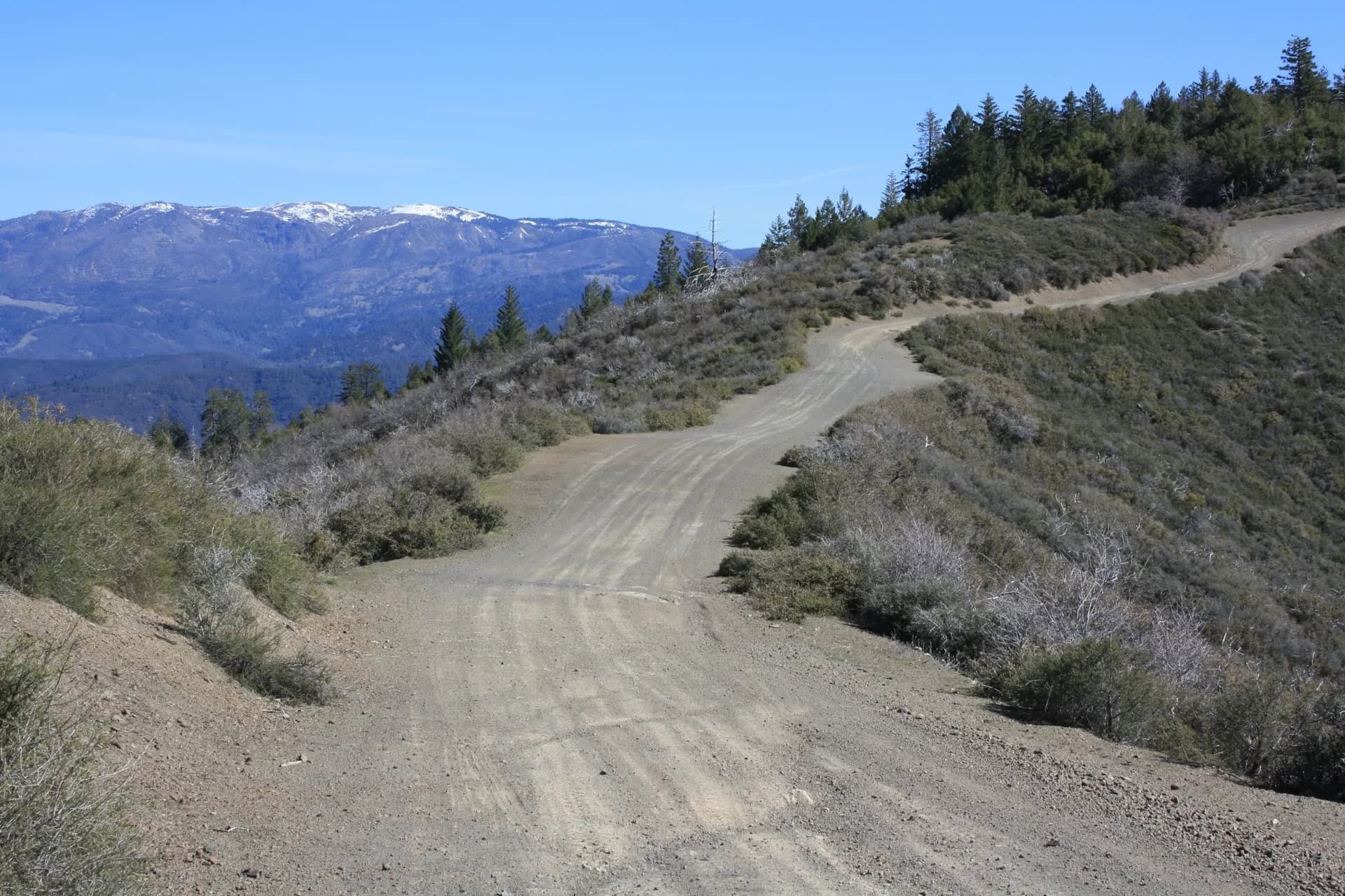 Snow Mountain and French Ridge in Mendocino National Forest, Lake County, California